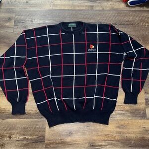 Vintage Mens Greenwich University Of Louisville Cardinals Sweater XL
